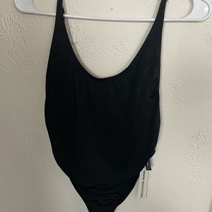 S Urban Outfitters Low-Back One Piece Swimsuit